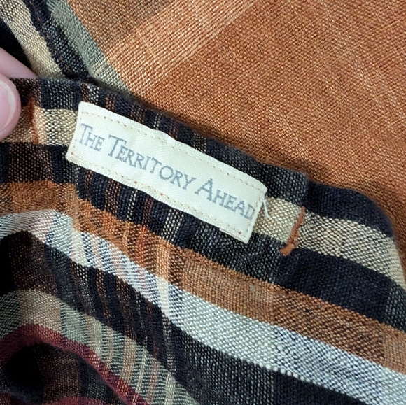 Vintage The Territory Ahead Button Up Men's NWOT M - Picture 2 of 5